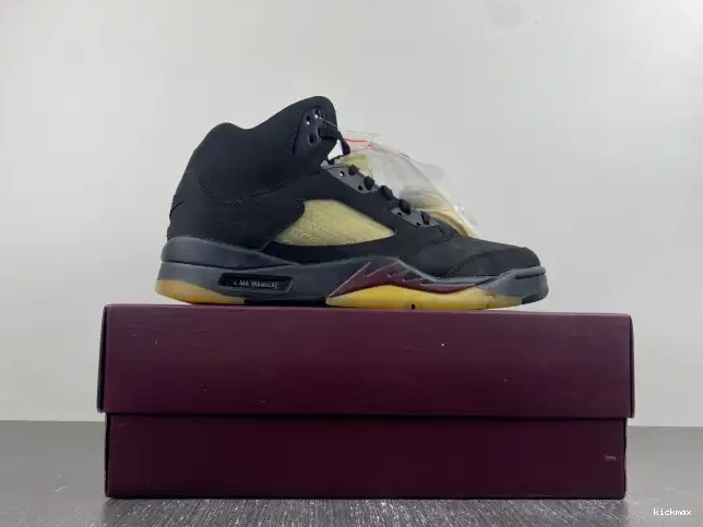 Rep MAX Air Maniere FD1330-001 x Jordan Black 5 A Ma 0606
